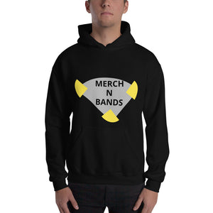 MerchNBands Black Hoodie