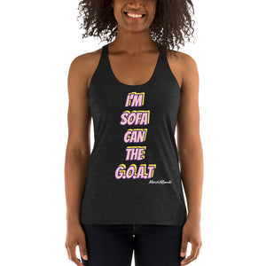 Sofa GOAT Women's Racerback Tank