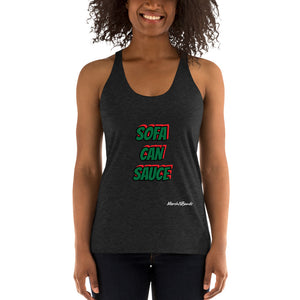 SOFA SAUCE Women's Racerback Tank