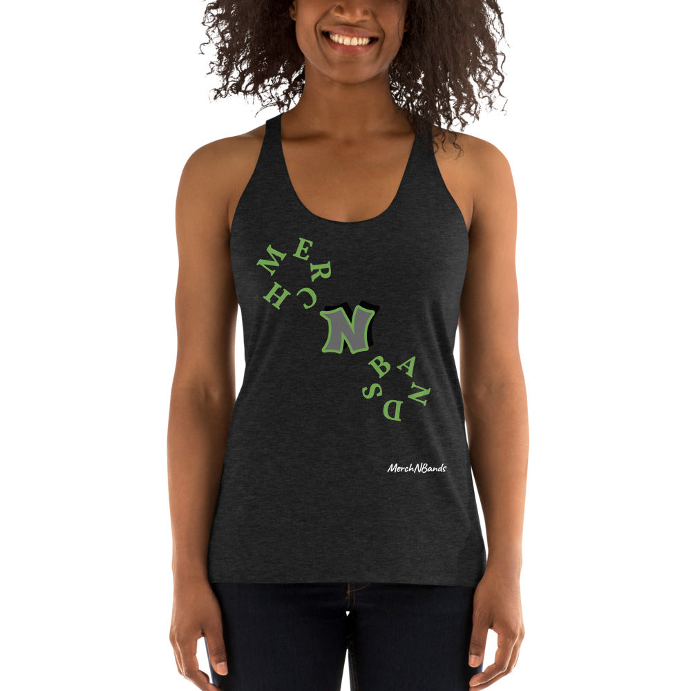 DIAGONAL MERCHNBANDS Women's Racerback Tank