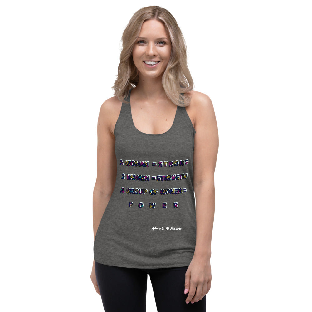 Power Women's Racerback Tank