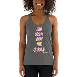 Sofa GOAT Women's Racerback Tank